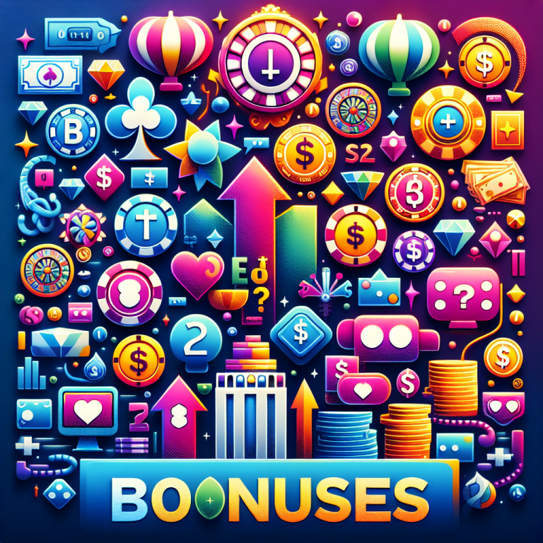 What types of bonuses are offered by online casinos?